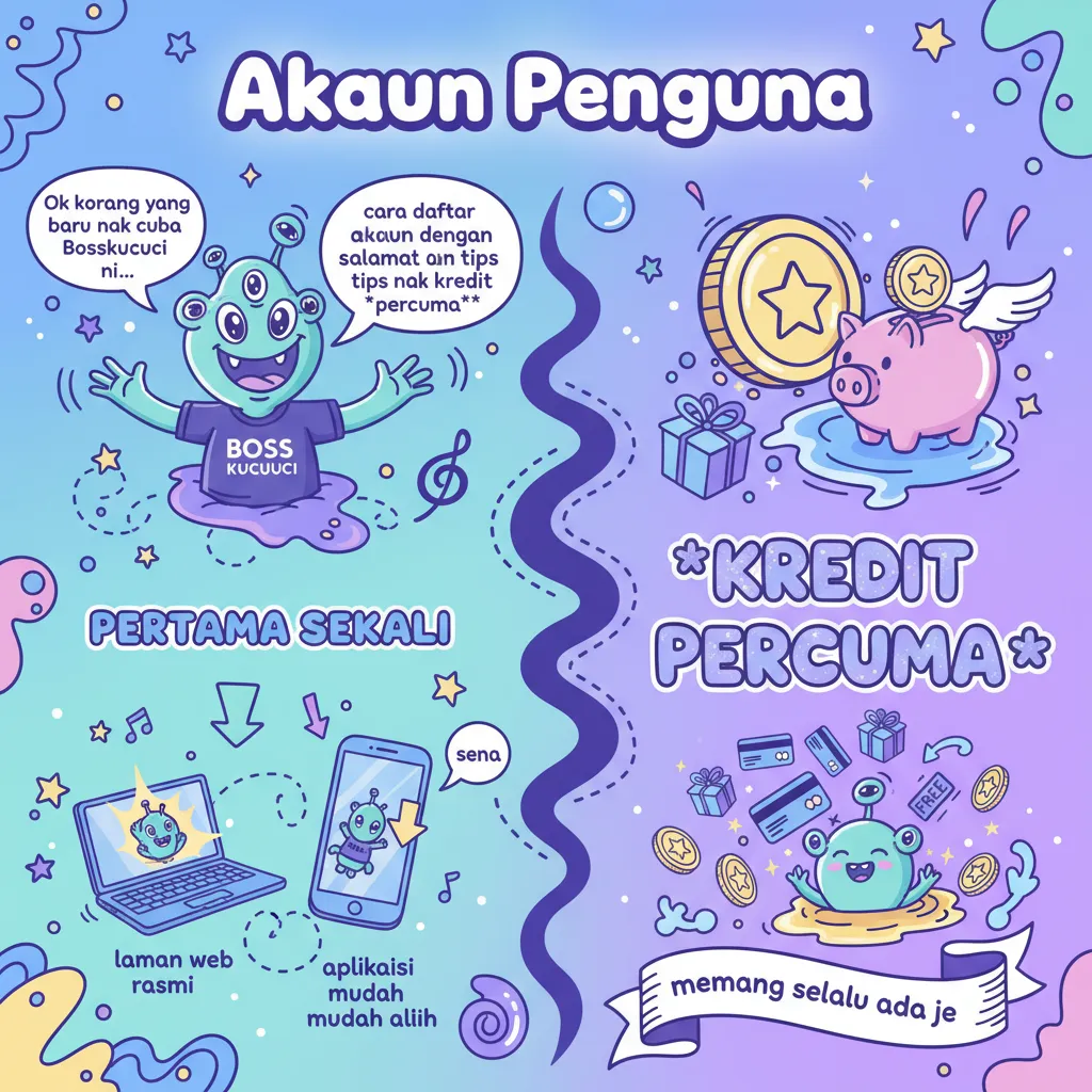 Cara Daftar Akaun Bosskucuci & Kredit Percuma