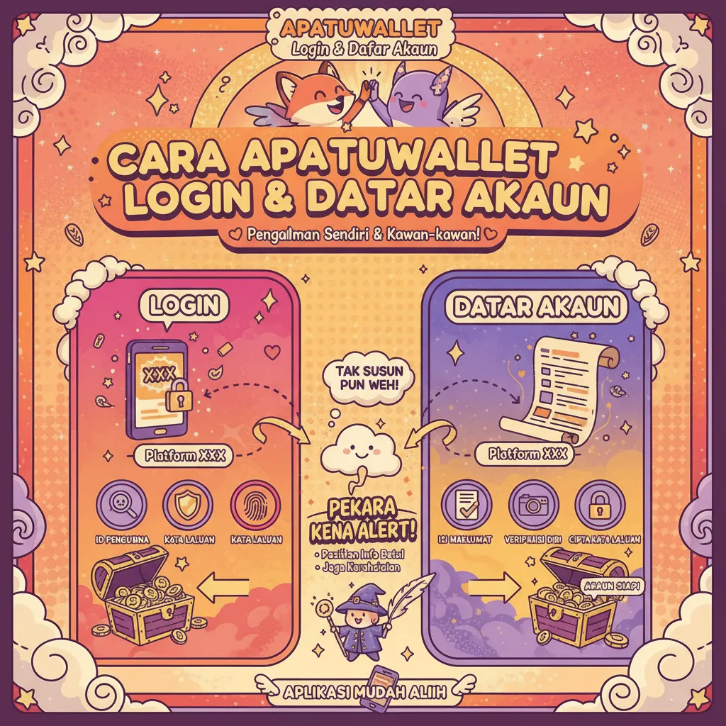 Cara Apatuwallet Login & Daftar Akaun
