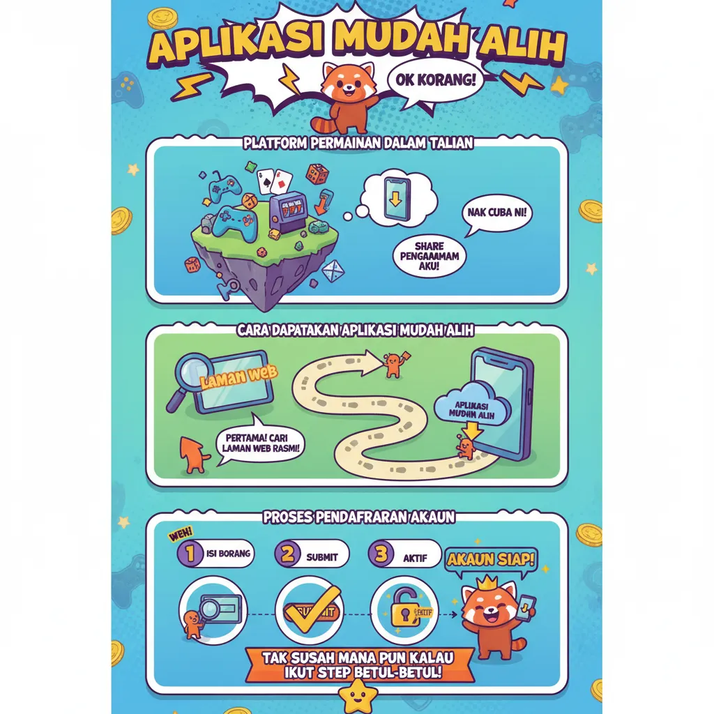 Cara Muat Turun APK Mega888 RM711 & Daftar