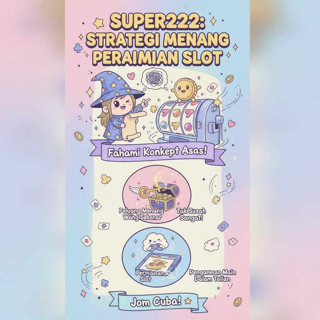 Super222: Strategi Menang Permainan Slot