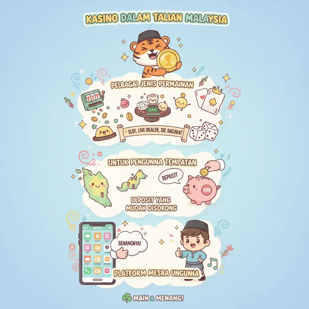 Panduan Komprehensif Mengenai Kasino Dalam Talian dan Pilihan Permainan di Malaysia