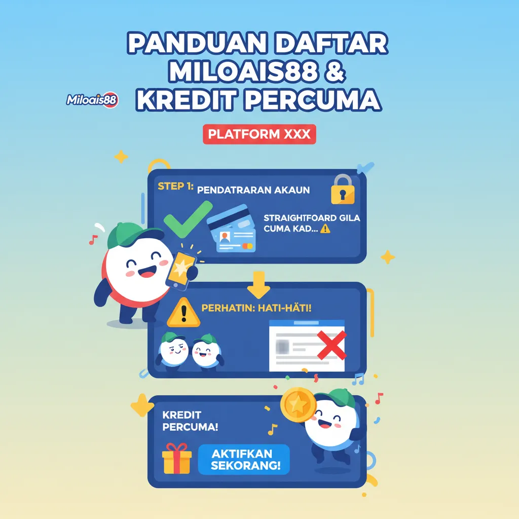 Panduan Daftar Miloais88 & Kredit Percuma