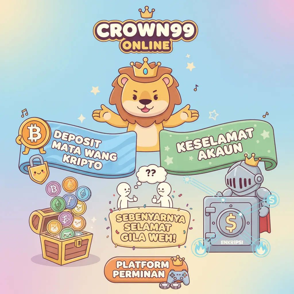 Crown99 Online: Deposit Mata Wang Kripto & Keselamatan Akaun