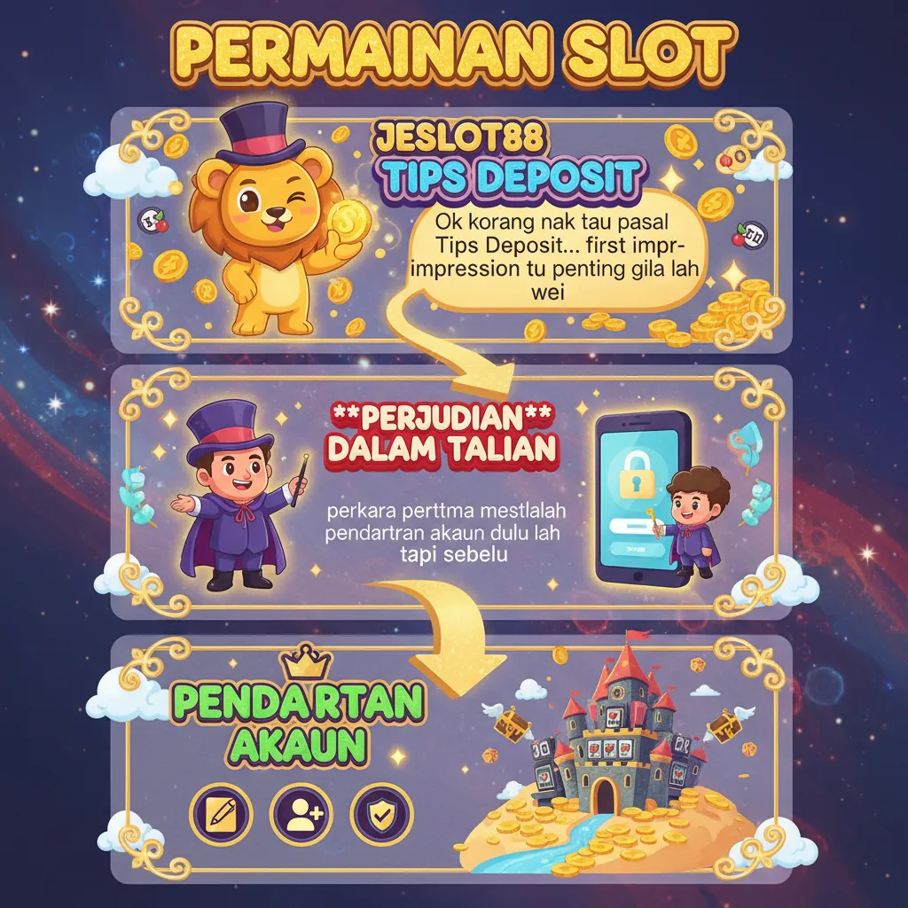 Tips Deposit Jeslot88 & Kasino Dalam Talian